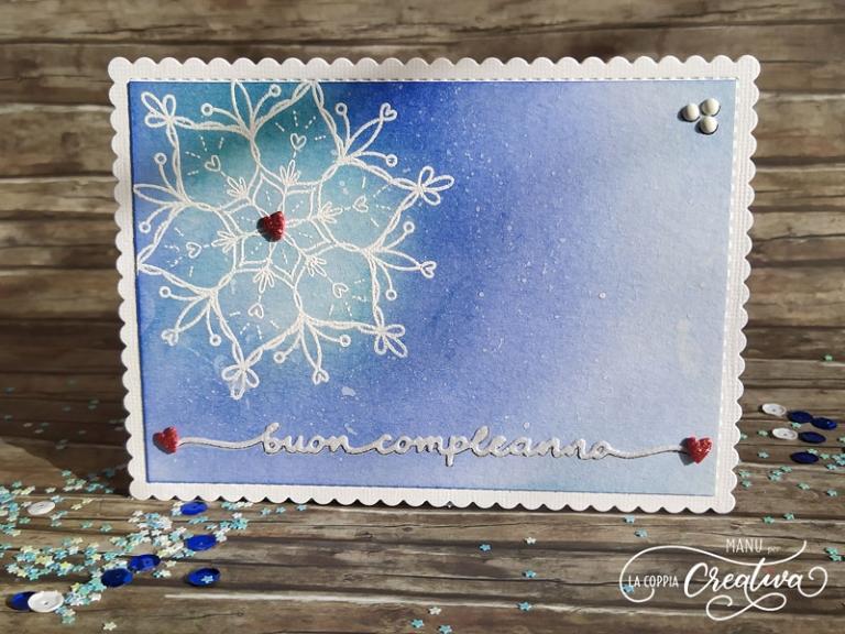 Candeline Compleanno Numeri, 3D Candele Compleanno con Fiocco di Neve, Decorazioni Compleanno con 6 Candele Lunghe in Colori Sfumati, Candela